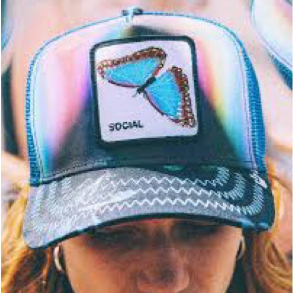 Goorin Bros Trucker Hat Social Butterfly Animal Farm - Picture 2 of 6